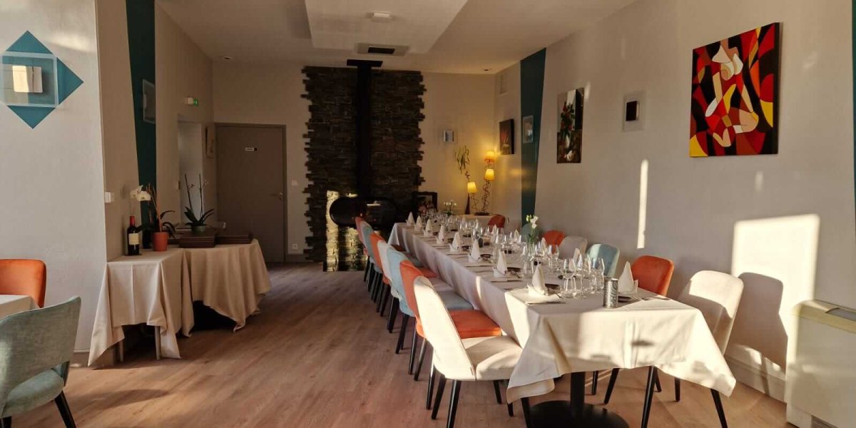 Deuxième vue de l'intérieur du restaurant