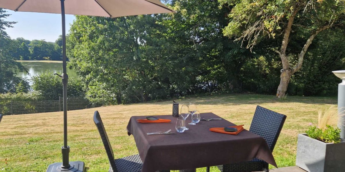 Quatrième vue de la terrasse du restaurant